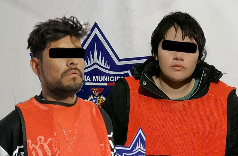 Elementos Municipales detuvieron a dos personas con orden de aprehensión