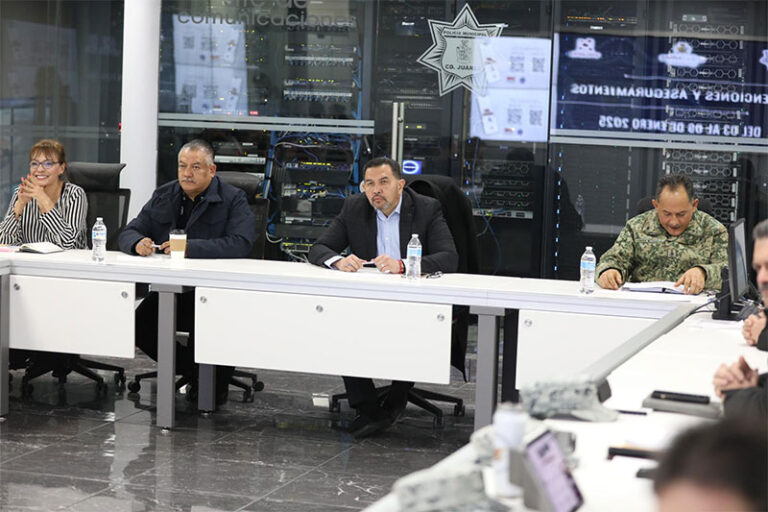 Encabeza el Presidente Pérez Cuéllar reunión semanal de seguridad