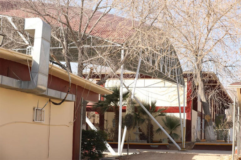 Construye Obras Públicas domo en la Escuela Secundaria Técnica #41