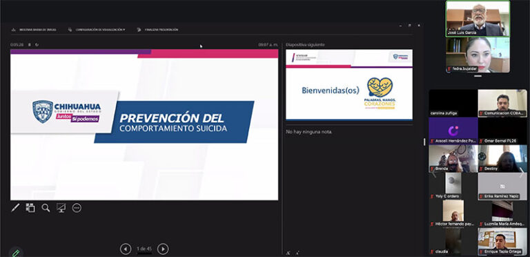 Reciben más de 300 docentes del Cobach capacitación sobre prevención del suicidio