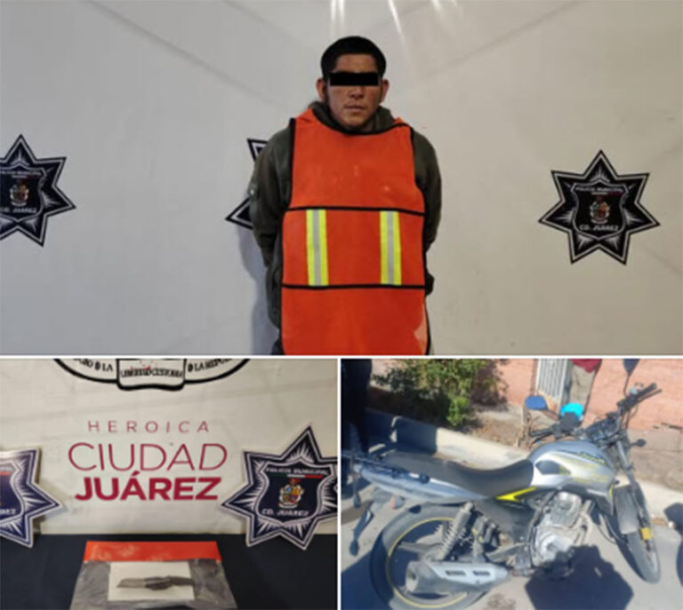 Detienen a sujeto por el delito de robo de vehículo en grado de tentativa