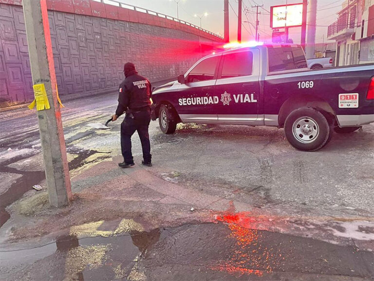 Atiende Seguridad Vial 160 puntos por calles cristalizadas