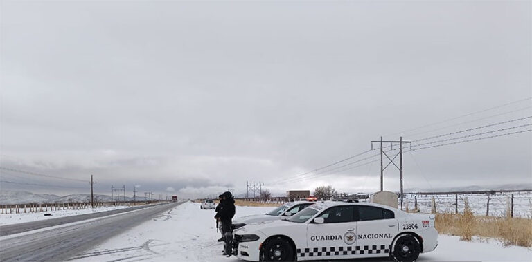 VIDEO: Cierran tramos carreteros Janos-Agua Prieta y Janos-Ascensión por Tormenta Invernal