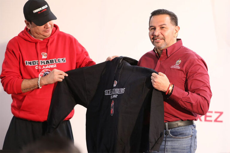 Presentan al equipo Indomables de Juárez para la Temporada 2025 de baloncesto profesional