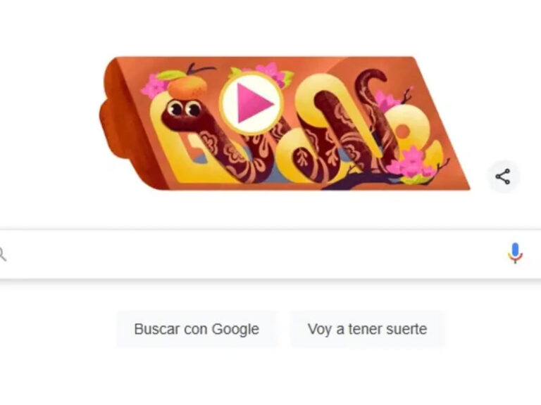 Año Nuevo Chino 2025 celebrado por Google
