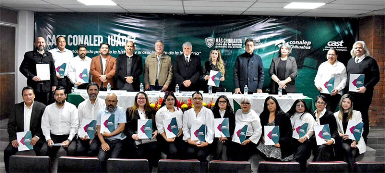 Reciben certificaciones 20 docentes y administrativos de planteles del Conalep en Ciudad Juárez