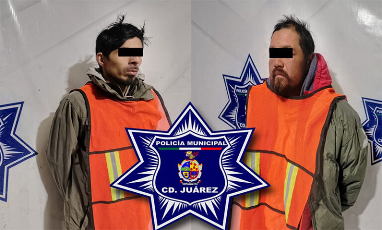 Elementos Municipales detuvieron a dos personas con orden de aprehensión