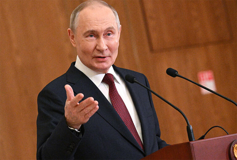 Todo con Ucrania, nada con Zelenski: Putin