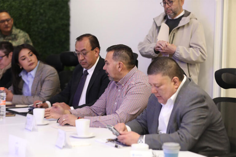 Participa el alcalde en reunión de la mesa de seguridad interinstitucional