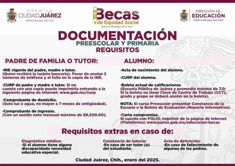 Reciben mañana documentos para becas en las oficinas municipales en Zaragoza