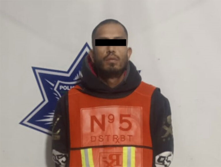 Arrestan a sujeto acusado de incendiar domicilio