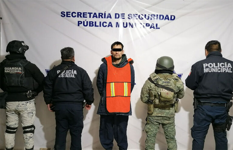 Mediante operativo BOI detienen a sujeto que cuenta con una orden de aprehensión