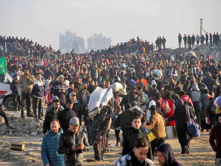 De regreso a casa en Gaza