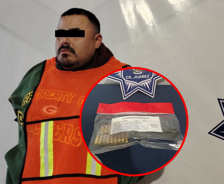 Arrestan a sujeto armado en el exterior de un hospital