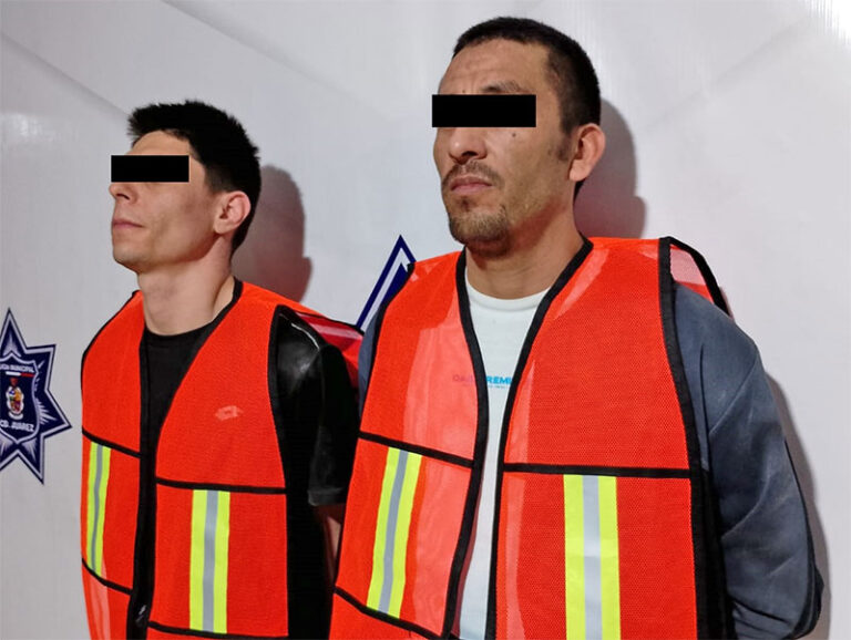 Detienen a dos sujetos por privación ilegal de la libertad; rescatan a víctima durante operativo especial