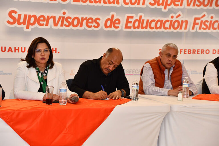 Participa secretario de Educación y Deporte en Encuentro Estatal con Supervisores de Educación Física