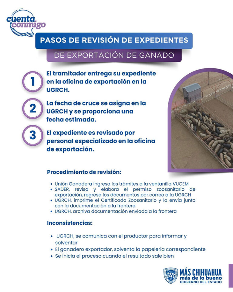 Capacitan a productores en el proceso de exportación de ganado tras reapertura de estación cuarentenaria San Jerónimo-Santa Teresa