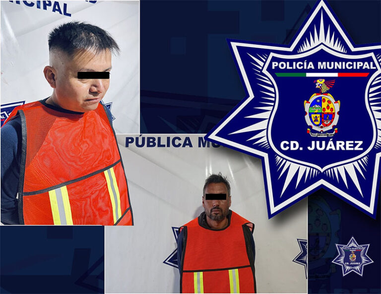 Detienen a dos personas por el delito de violencia familiar