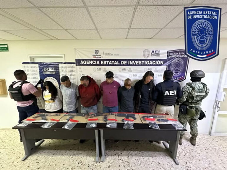 Detiene Operativo Conjunto a seis personas en posesión de droga y armas de fuego