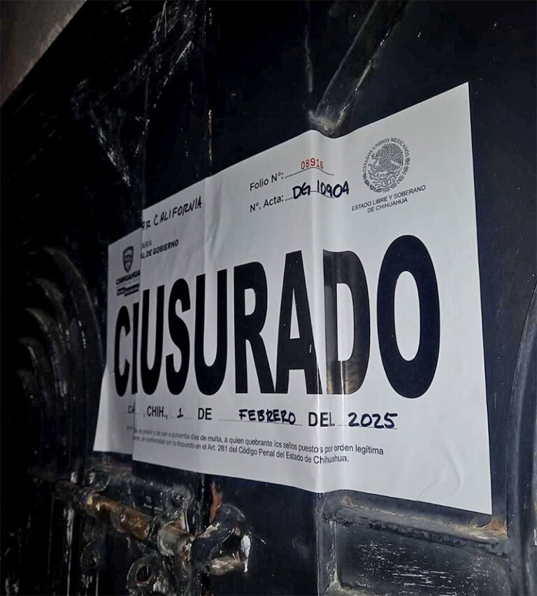 Realiza Gobernación Estatal 355 inspecciones y clausura 28 establecimientos durante la última semana