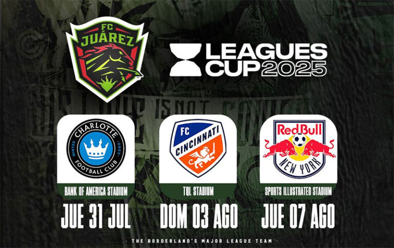 Listo el calendario de Bravos para la Leagues Cup 2025