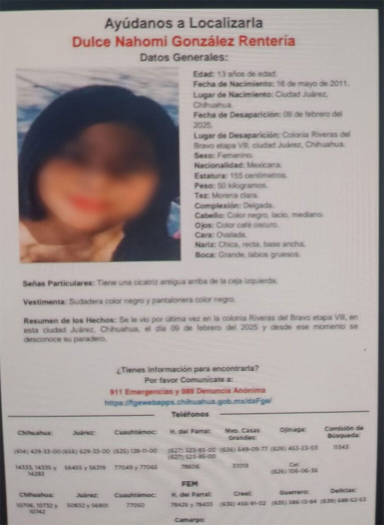 Policías Municipales localizaron a una adolescente que cuenta con Protocolo Alba