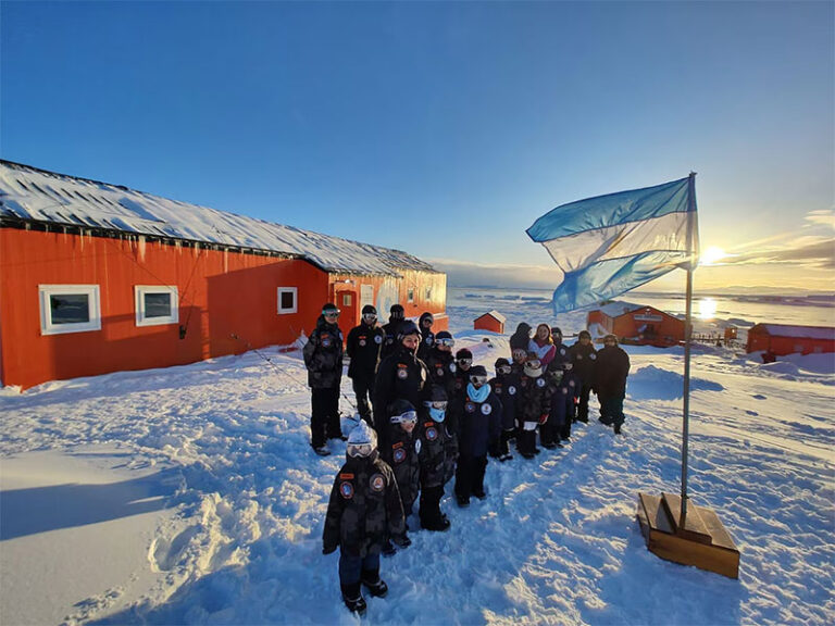 La Antártida, días sin noche