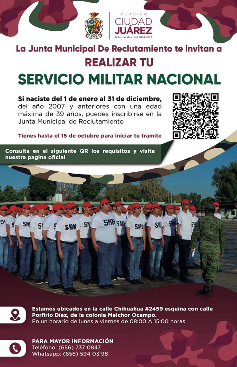 Promoverán entre los estudiantes del CBTIS 128 que cumplan con el Servicio Militar Nacional
