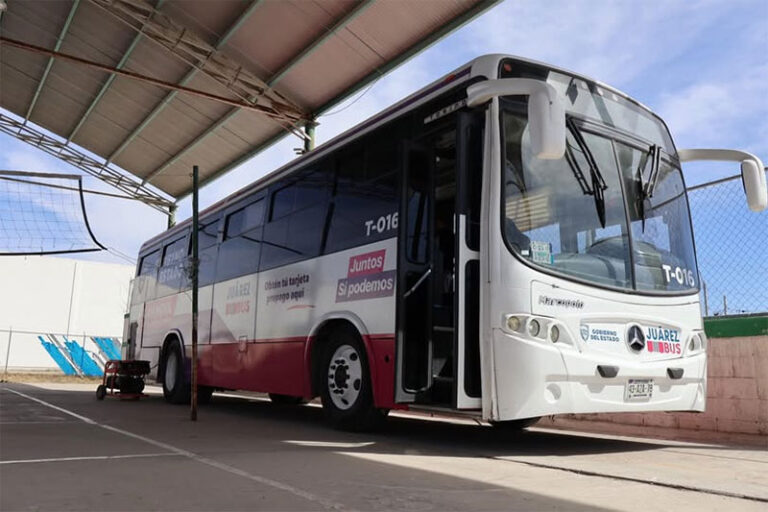 Operarán módulos móviles del JuárezBus en Bachilleres y cerca de las estaciones del BRT-1