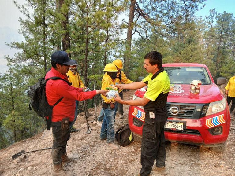 Invita CEPC a participar en colecta de víveres en apoyo a combatientes de incendios forestales