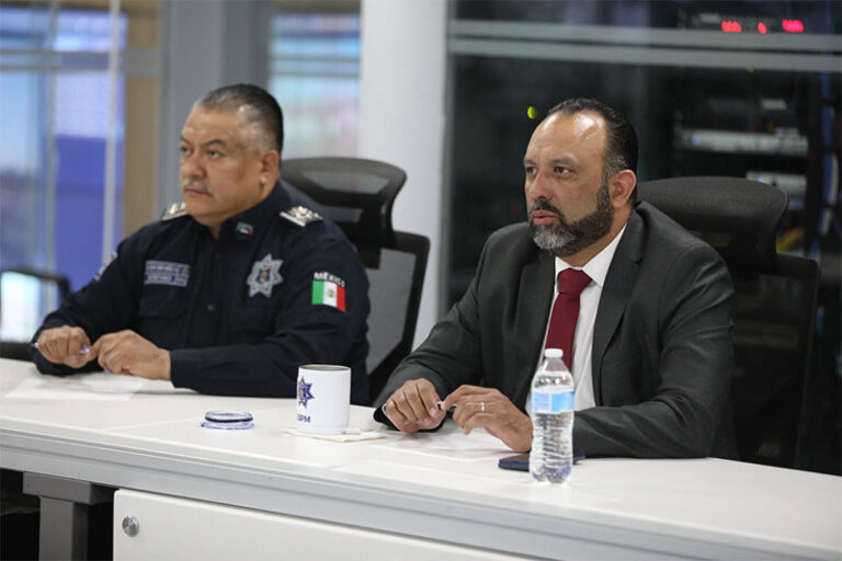 Autoridades municipales dan a conocer resultados en la última semana en temas de seguridad