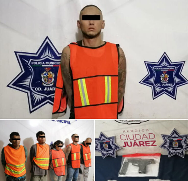 Arrestan a dos sujetos acusados de homicidio; cuatro personas más fueron detenidas por desobediencia y resistencia de particulares