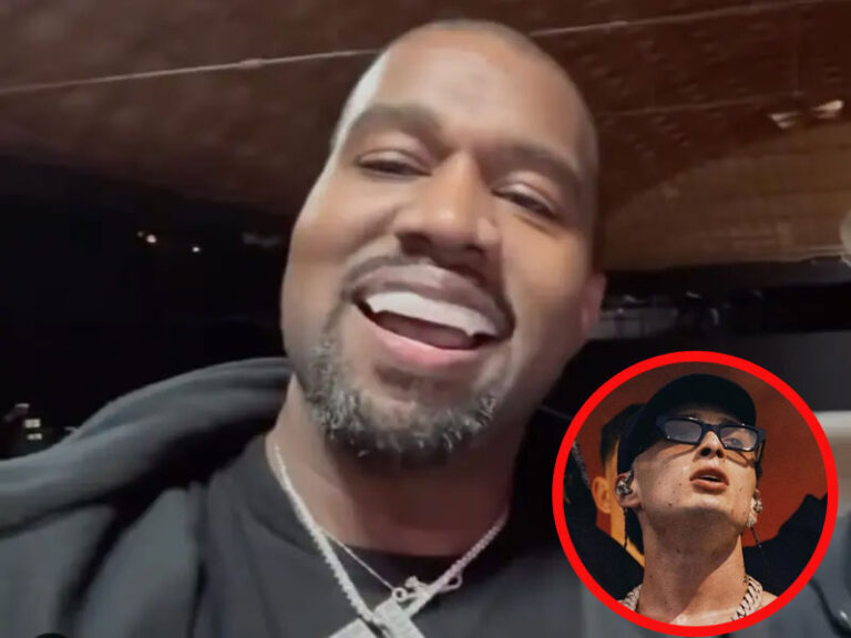 ¿Kanye West y Peso Pluma cantan juntos?