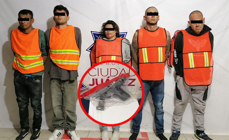 Detenidos acusados de homicidioy desobediencia y resistencia de particulares cuentan con historial delictivo