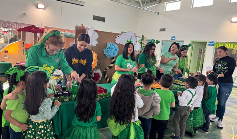 Celebran el “St. Patrick´s day” en la Estancia Infantil Municipal