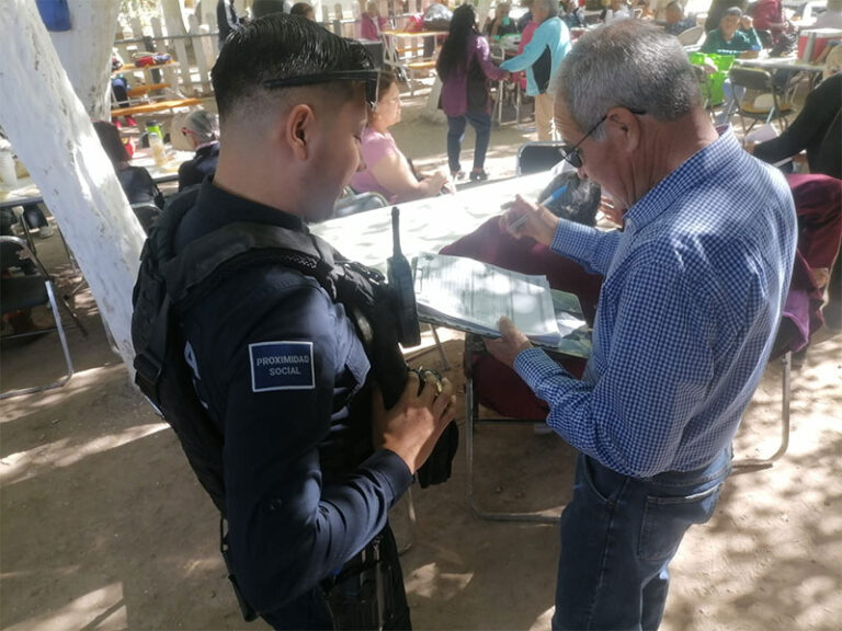 Imparte Prevención Social de la SSPM pláticas sobre autoestima para el adulto mayor 