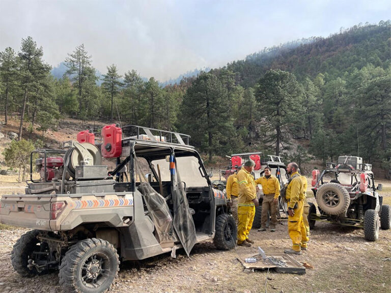 Participa CEPC en atención a incendios forestales en Tomochi y Guachochi