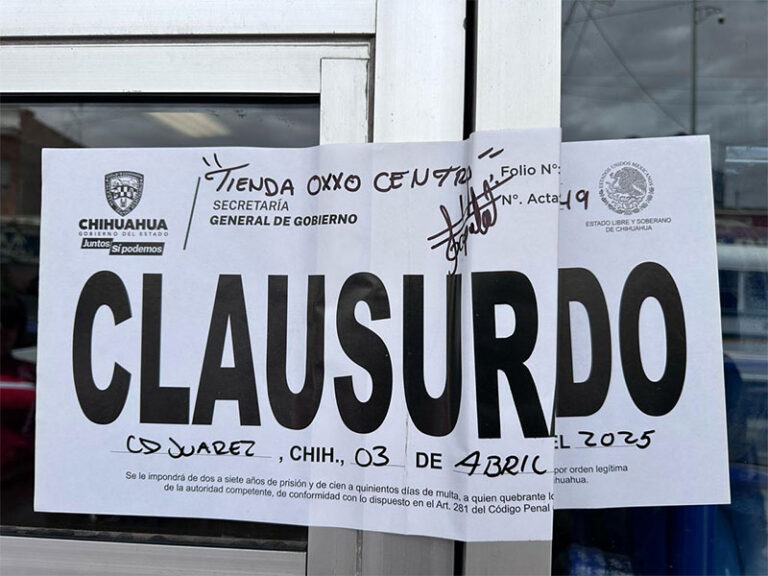 Realiza Gobernación Estatal 425 inspecciones y clausura 12 establecimientos durante la última semana