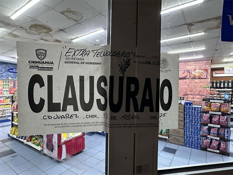 Clausura Gobernación Estatal 14 establecimientos durante la última semana