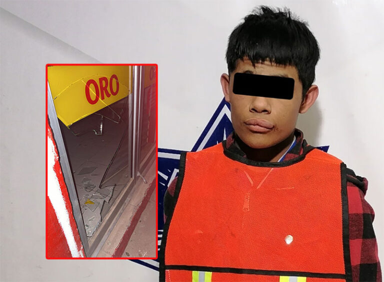 En hechos distintos sorprenden a dos presuntos ladrones en el interior de diferentes negocios