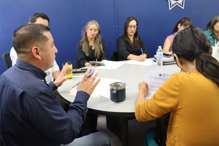 Se reúne Prevención Social de la SSPM con Comisión de Reinserción Social para Adolescentes Juárez   