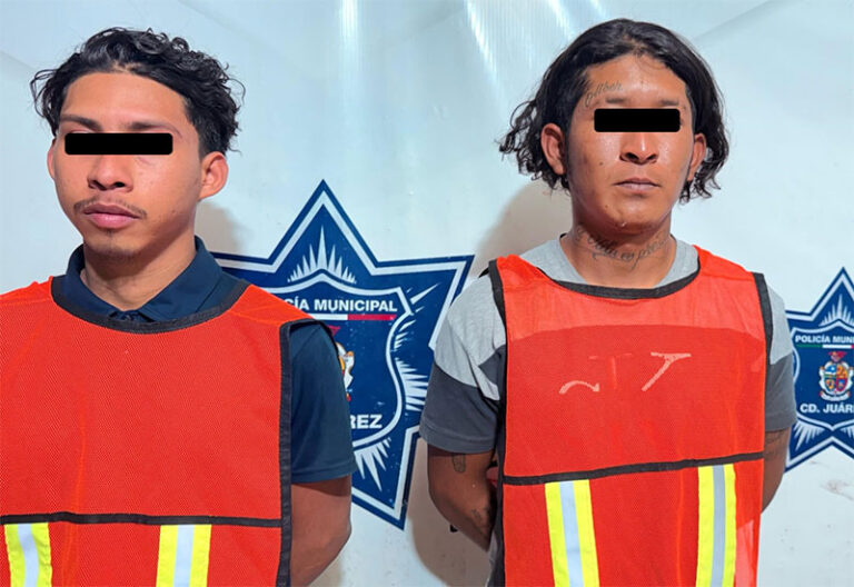 Arrestan a dos sujetos acusados por el delito de lesiones dolosas  