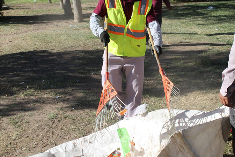 Retira Servicios Públicos 40 toneladas de basura del Parque El Chamizal