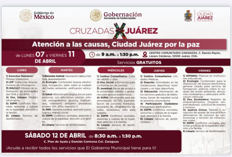 Llevan dependencias municipales sus servicios a vecinos de la colonia Zaragoza