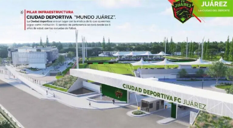 Se cocina la Ciudad Deportiva FC Juárez