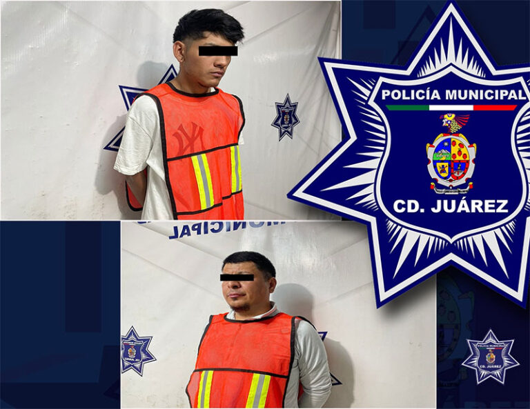Detienen a dos personas con orden de aprehensión vigente