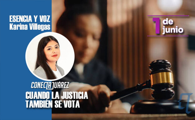 CUANDO LA JUSTICIA TAMBIÉN SE VOTA