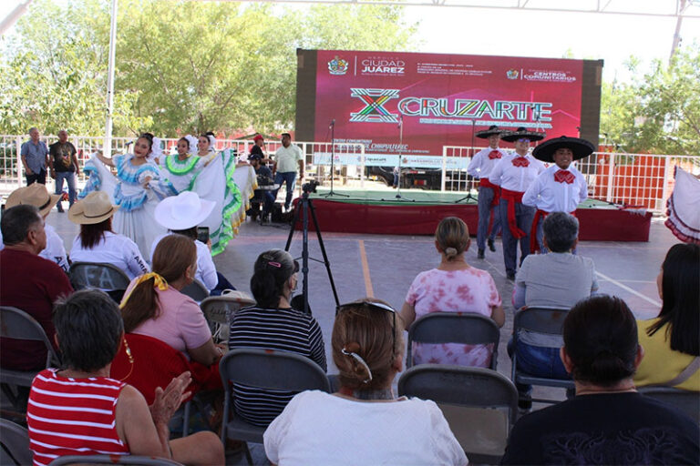 Realizan Programa CruzArte en Centro Comunitario Casas Grandes