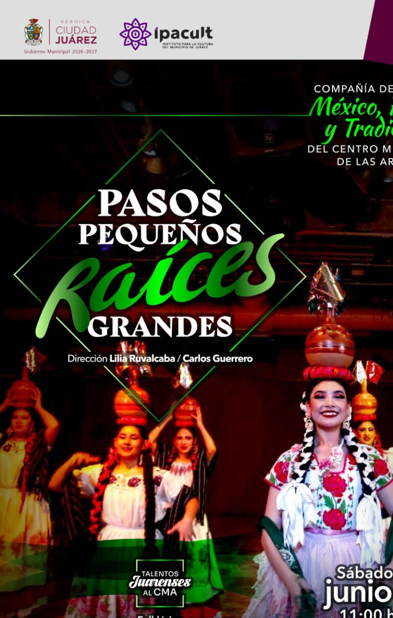 IPACULT presenta “Pasos pequeños, Raíces grandes”, espectáculo de danza folclórica en el CMA