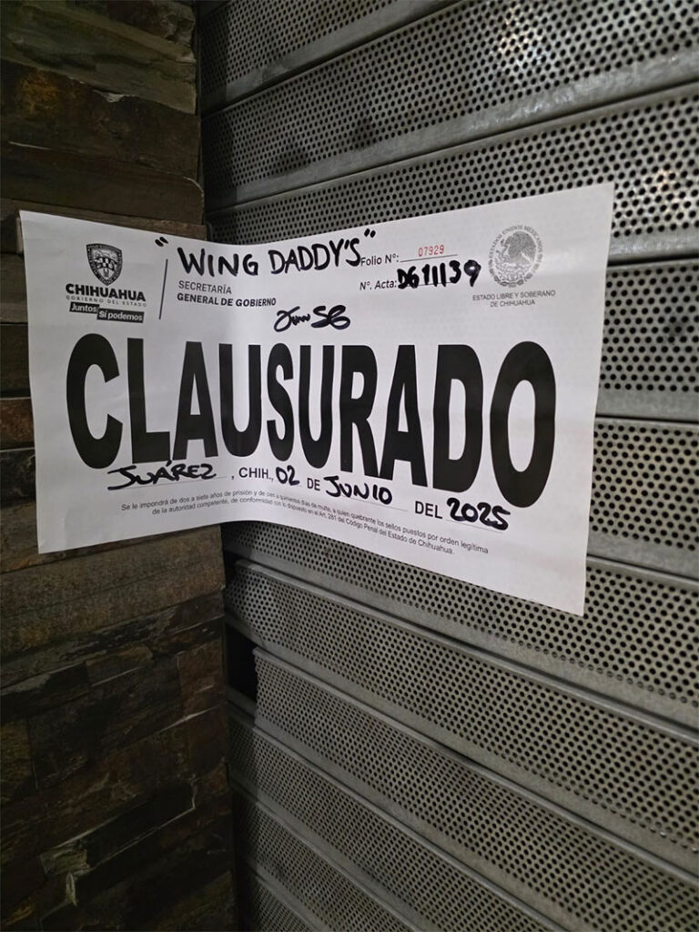 Realiza Gobernación Estatal 297 inspecciones y clausura 10 establecimientos durante la última semana